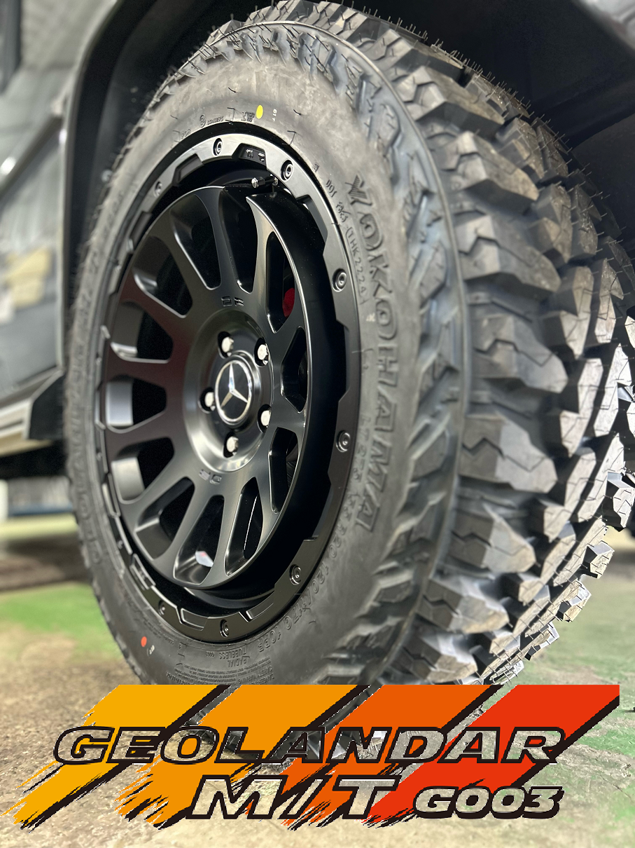 ゲレンデ&times;GEOLANDAR M/T