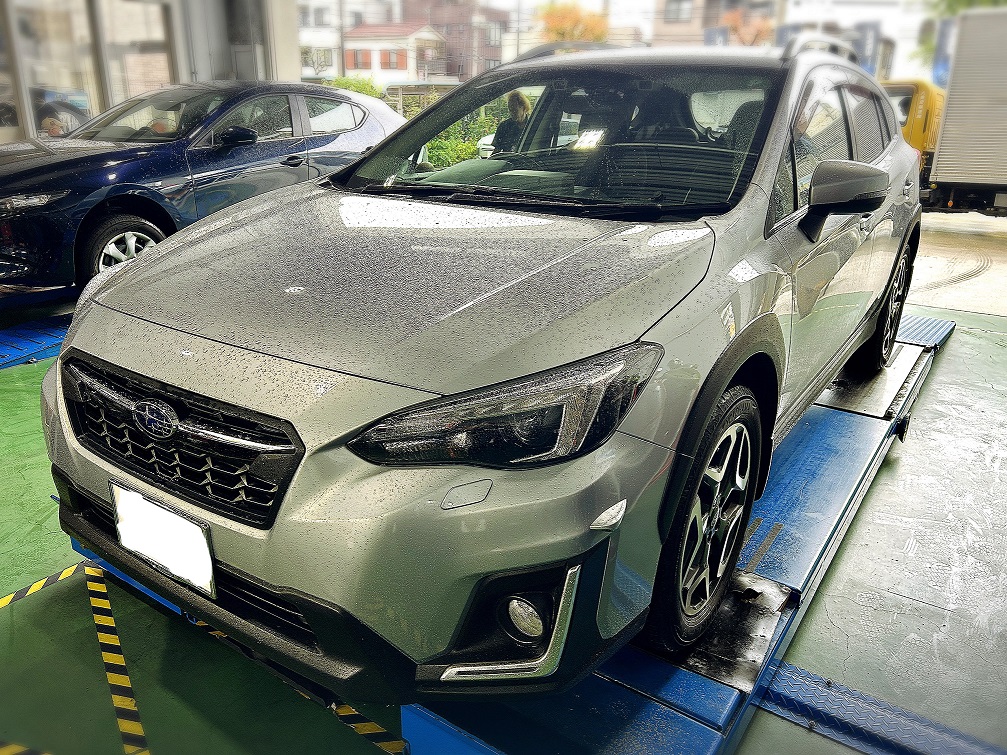 スバルXVにジオランダーCVを交換お取り付けでございます。