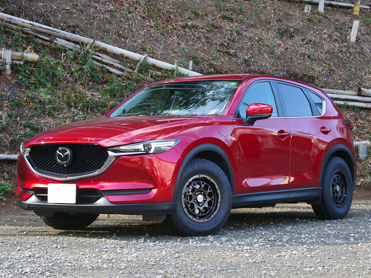 マツダCX-5 RAYS チームデイトナＭ９+スペックM