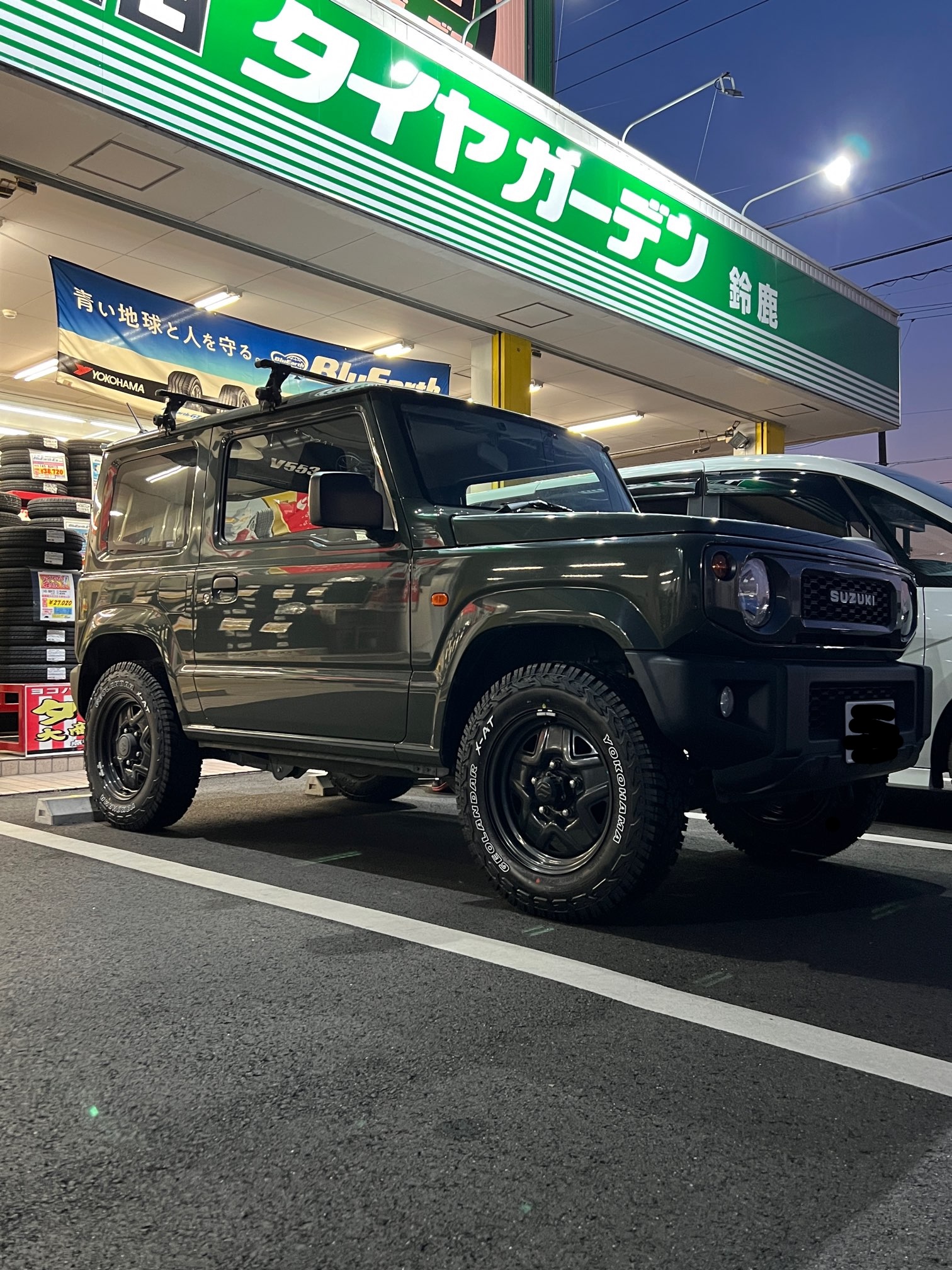 ジムニーにジオランダーG016 X-AT装着！