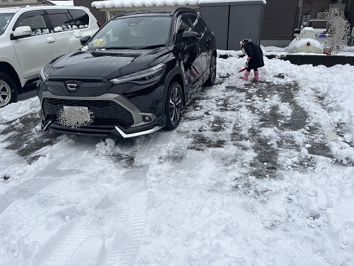 雪かき