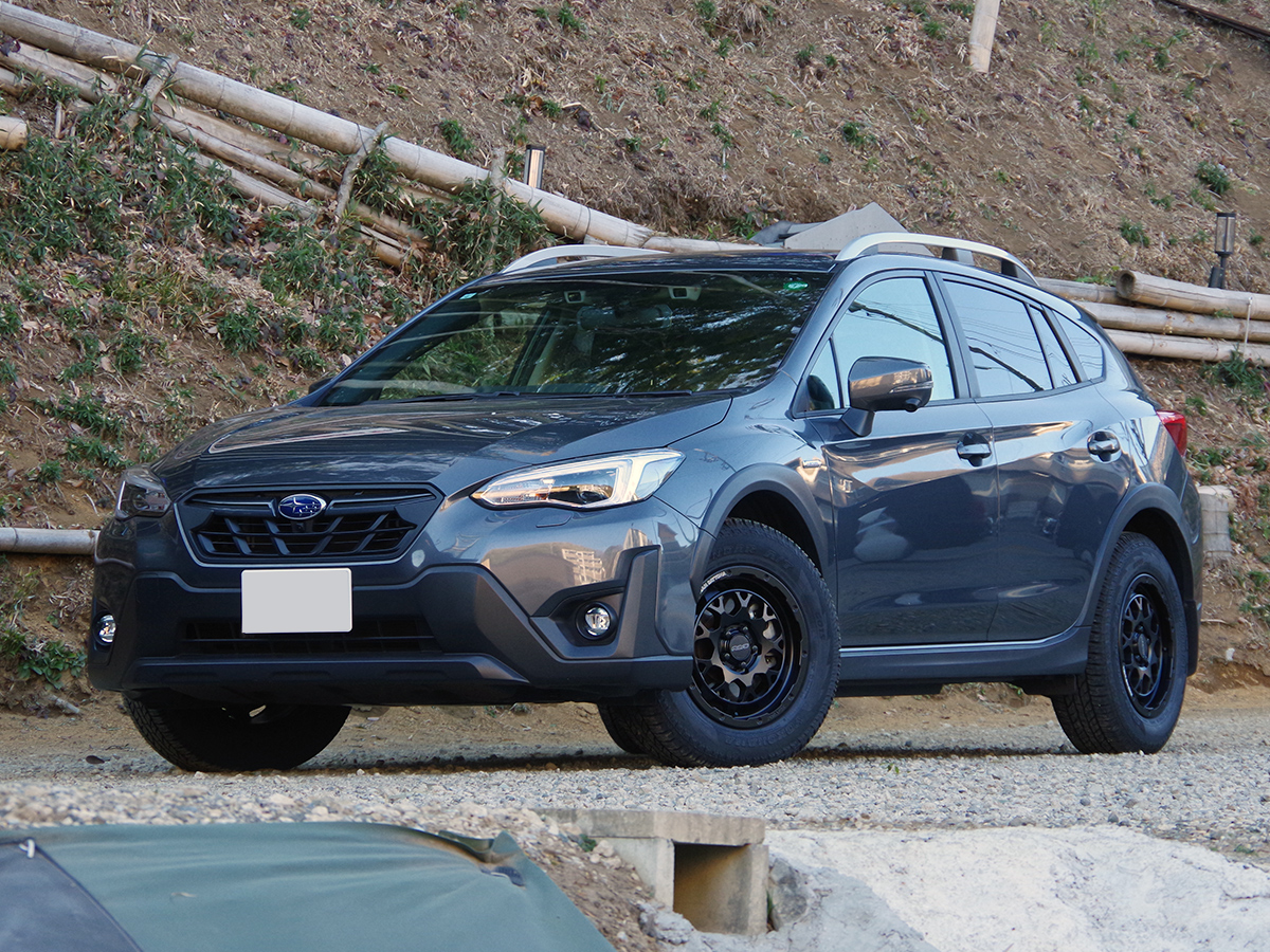 スバルXV オフロード系カスタム RAYS　TEAM DAYTONA M9+
