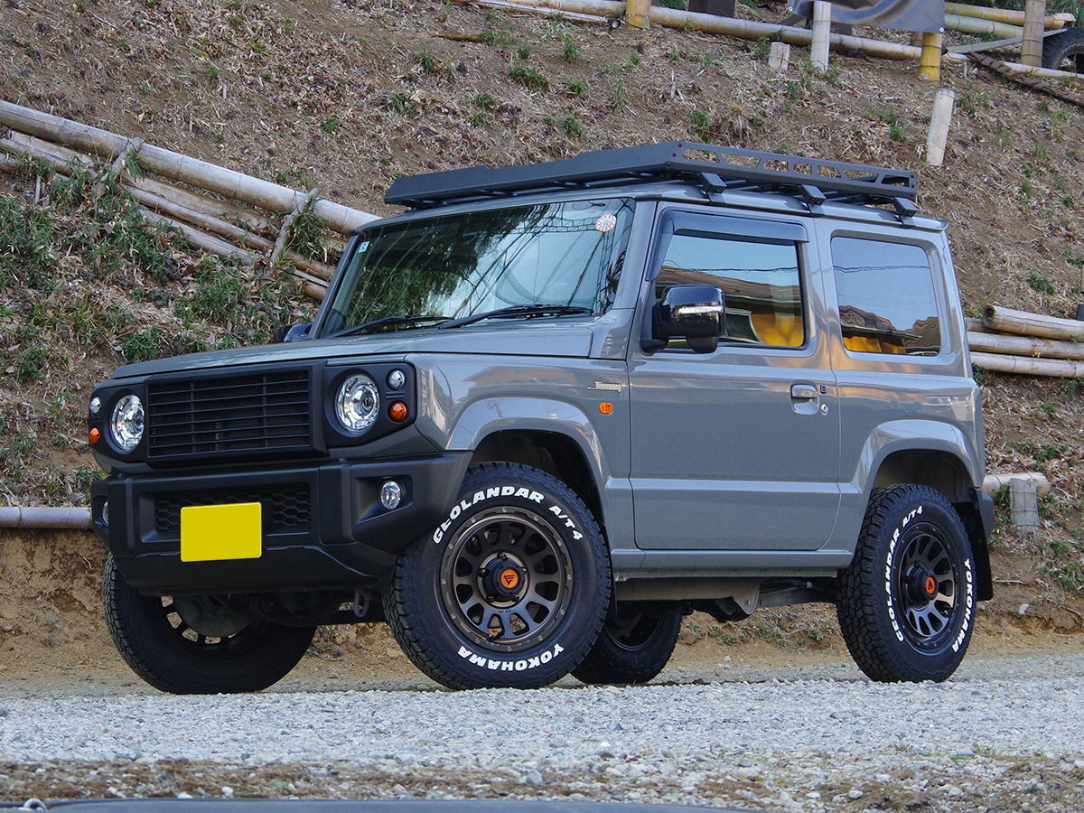 ジムニー　デルタフォースオーバルにA/T4