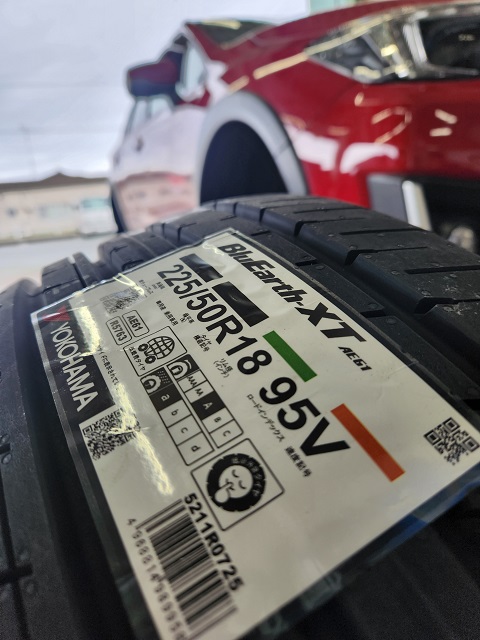 SUBARU XVに　BluEarth-XT！！！