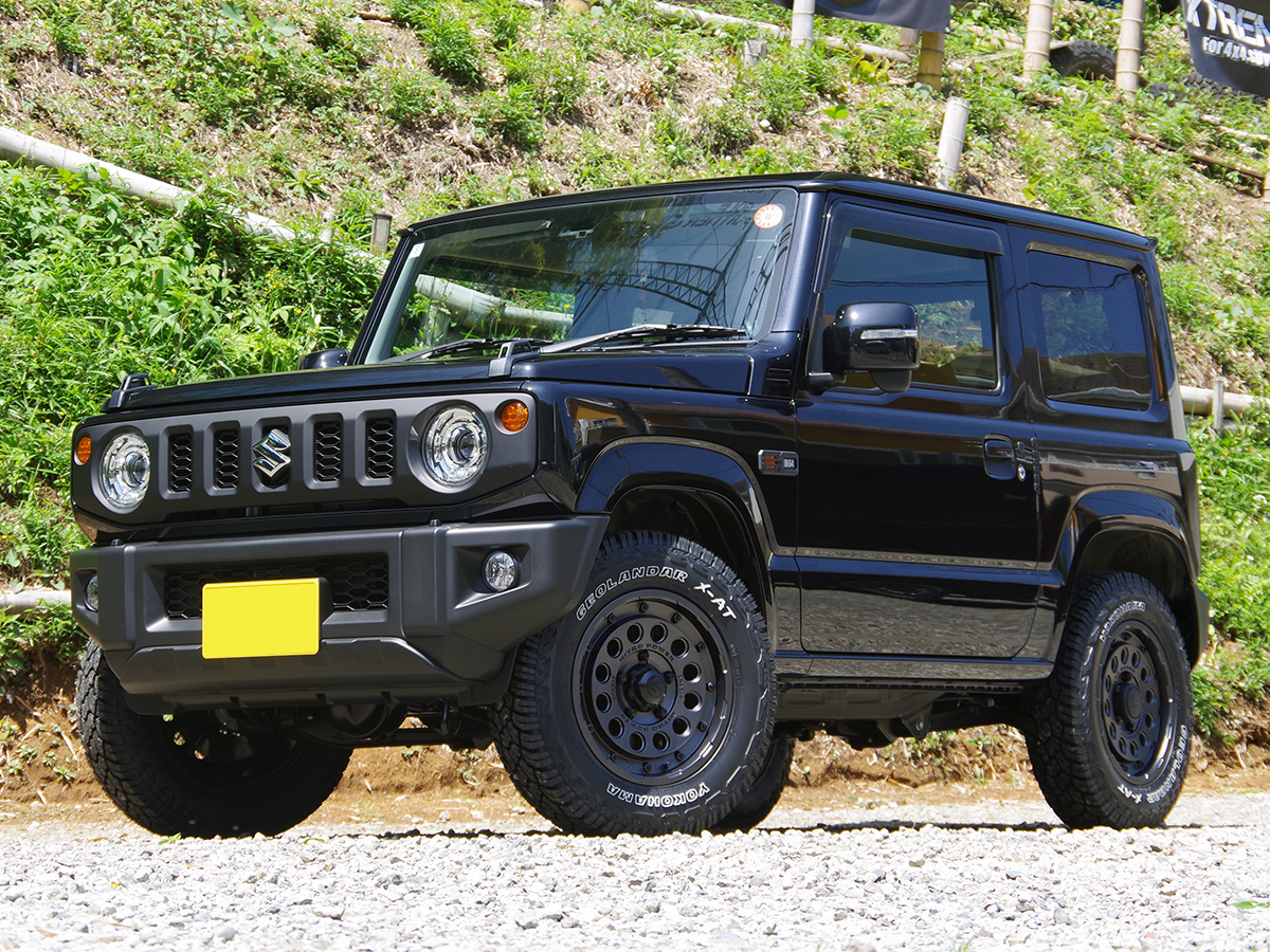 ジムニー　H12ショットガン　ジオランダーXATで装着