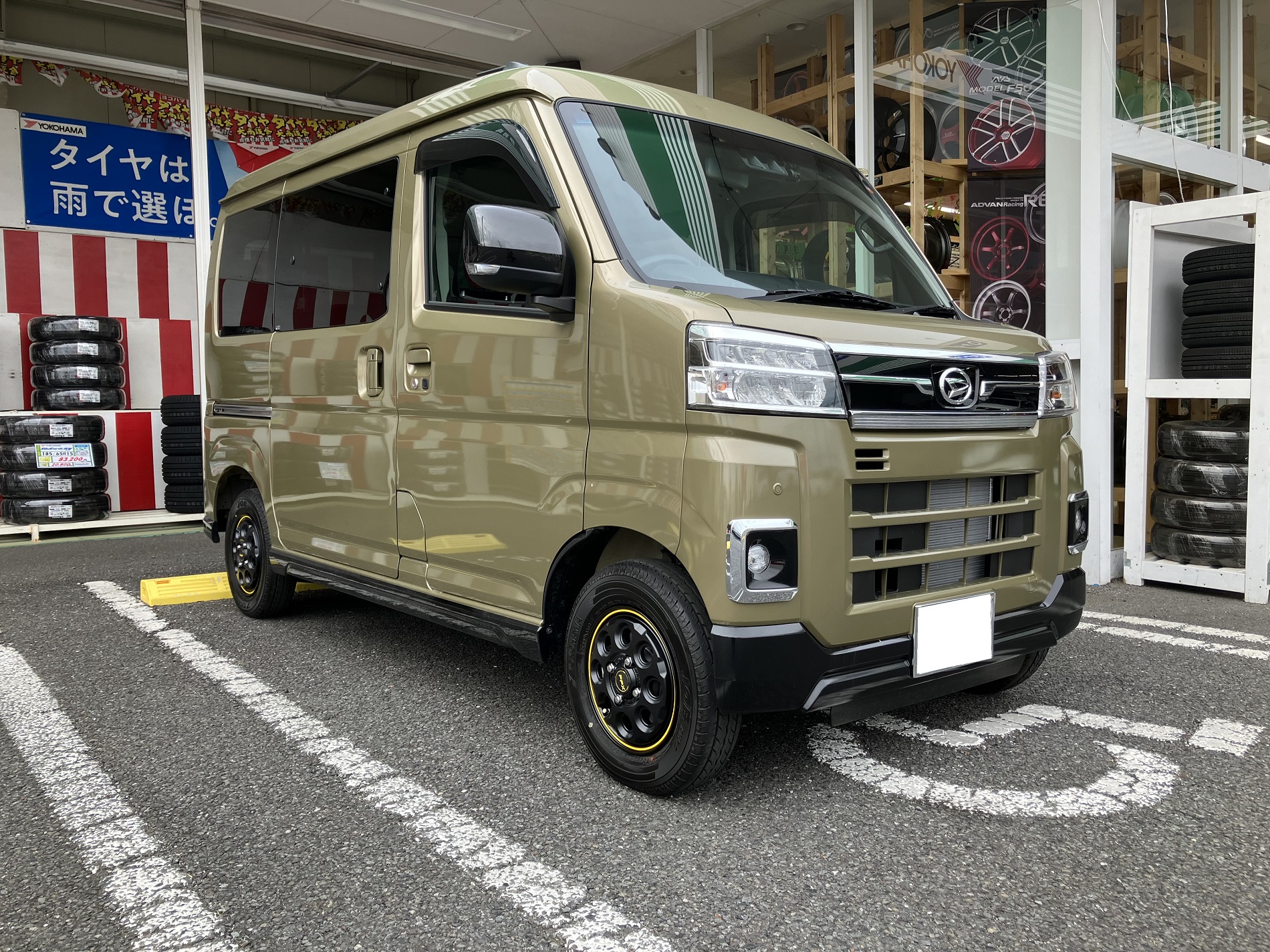 アトレーのホイールを交換！