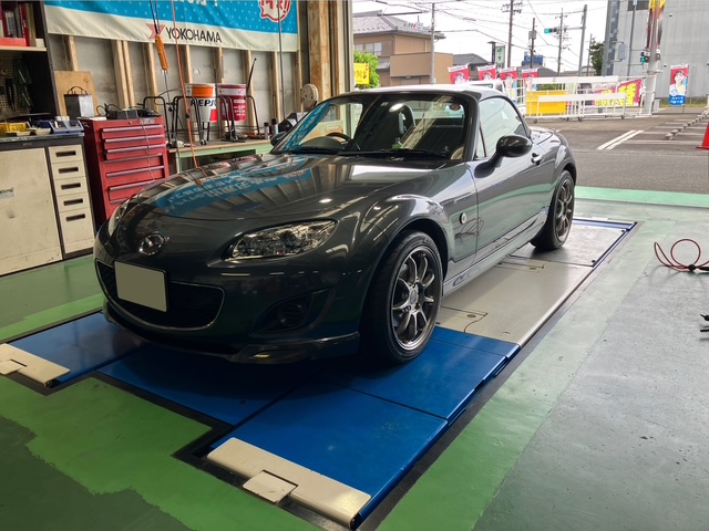 ロードスターのタイヤ交換