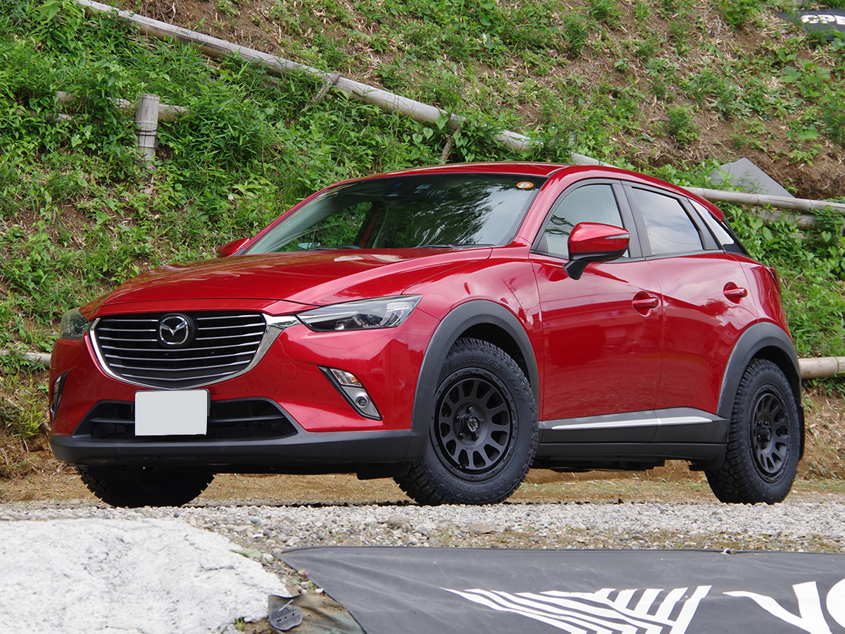 マツダCX-3　オフロード系カスタムへ