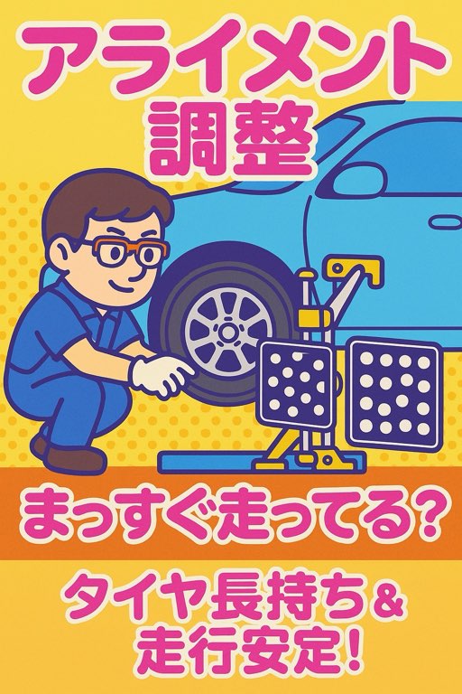 アライメントやってます！