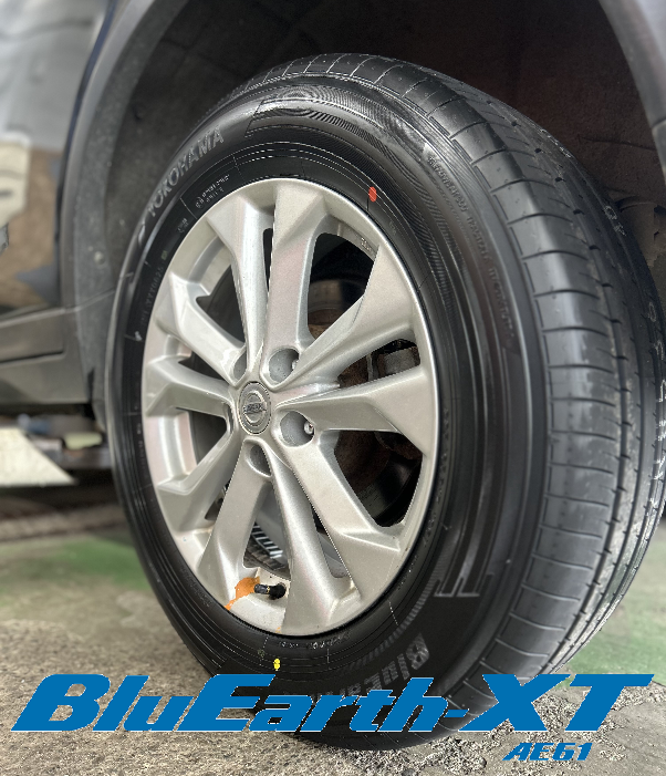エクストレイル&times;BluEarth XT