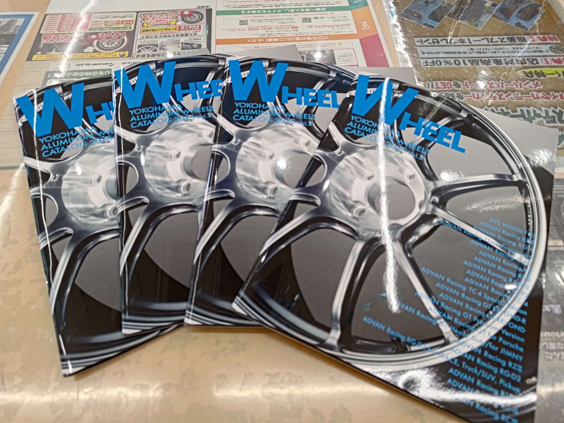 YOKOHAMA WHEELカタログ入荷～