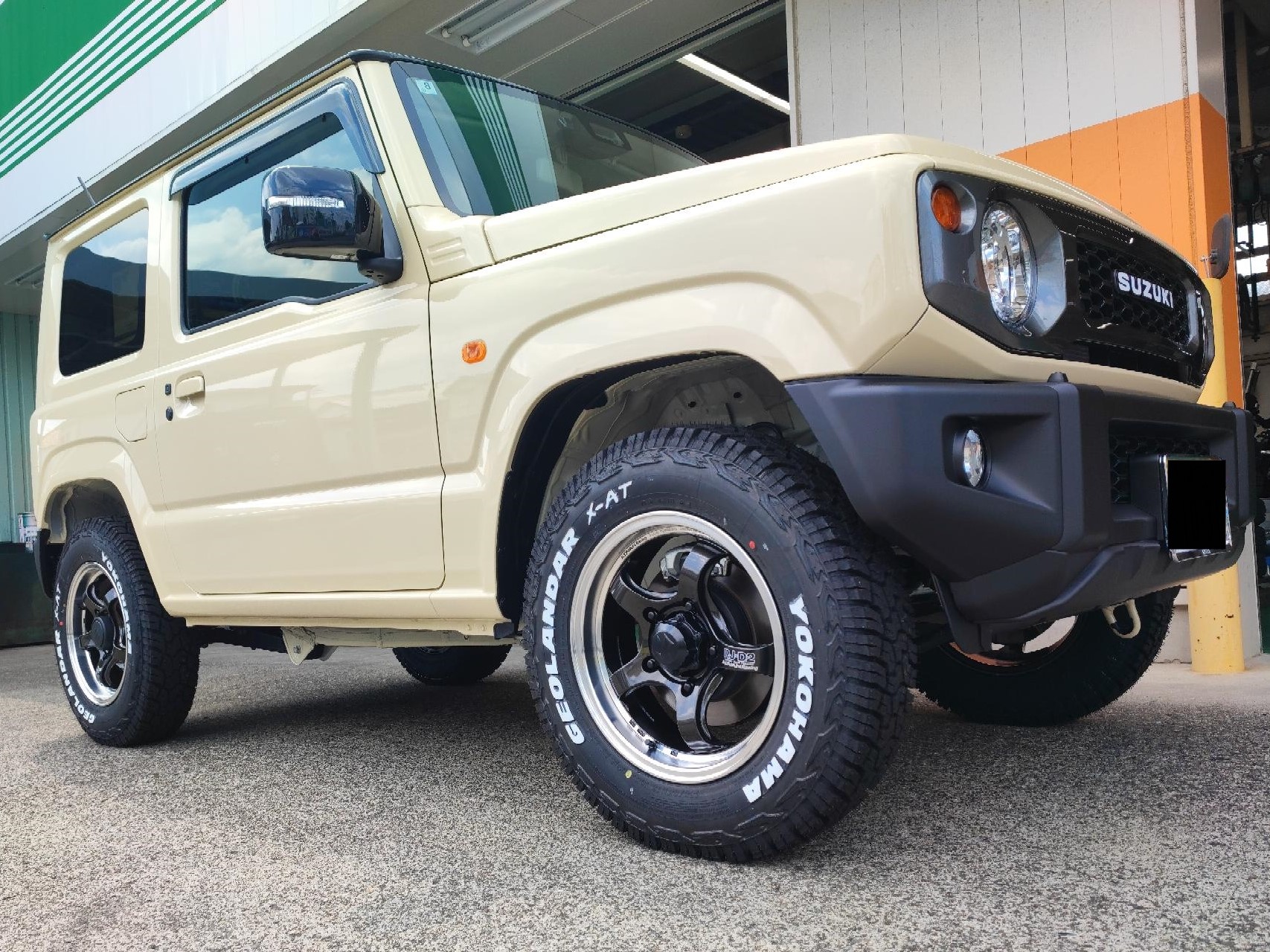 ジムニー　ADVAN　RJ-D2