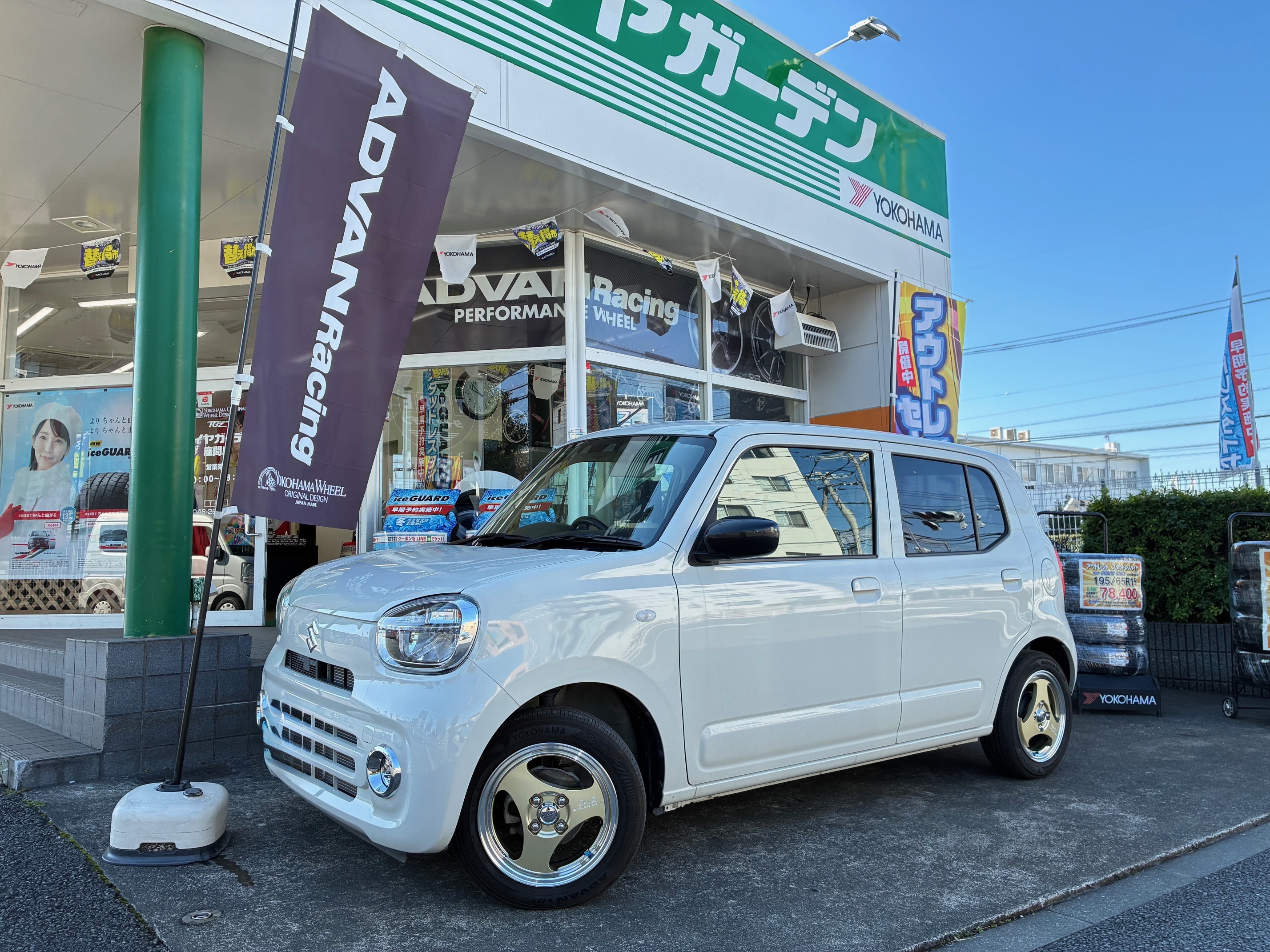 Oni2装着車展示中