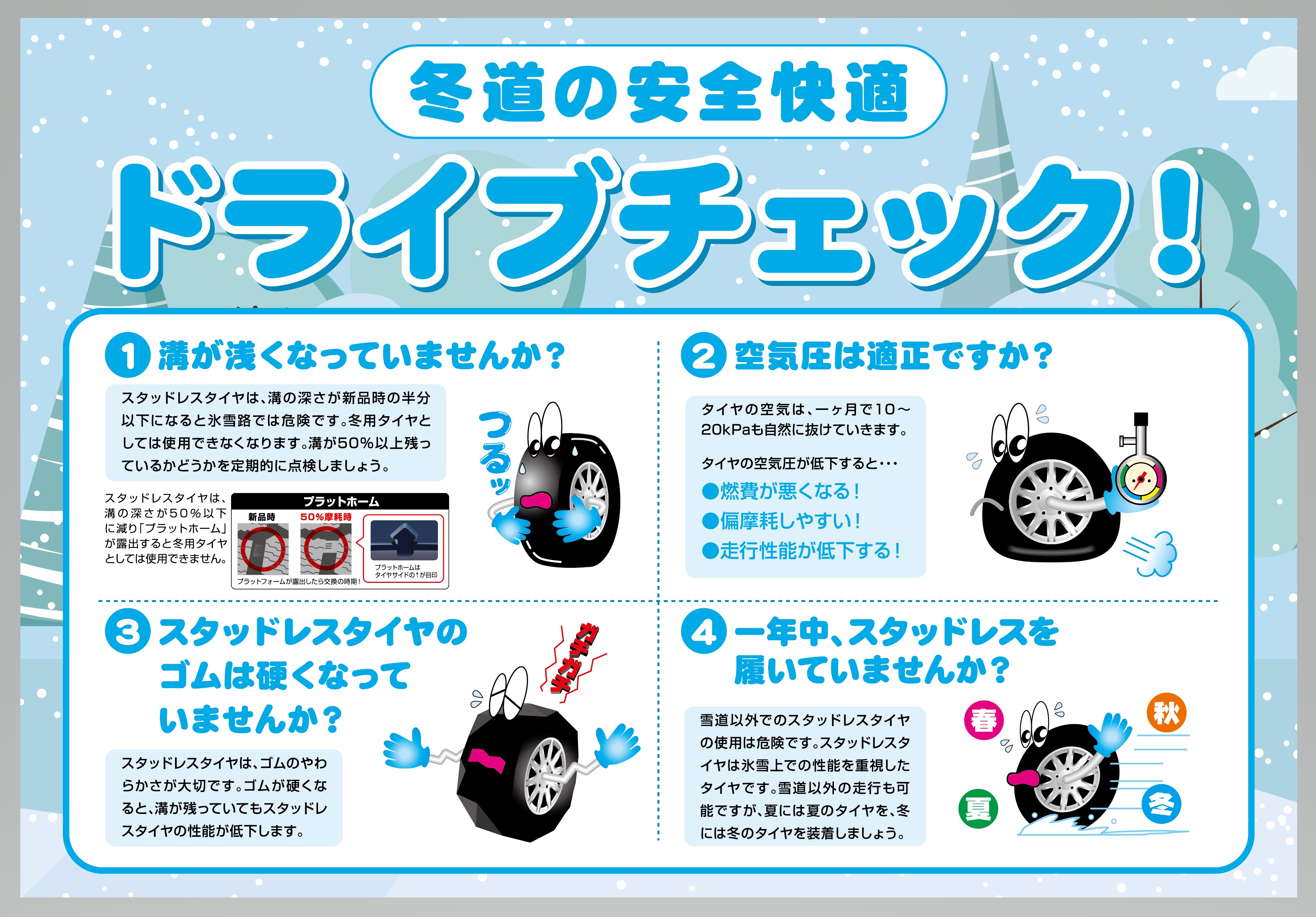 ドライブチェック！