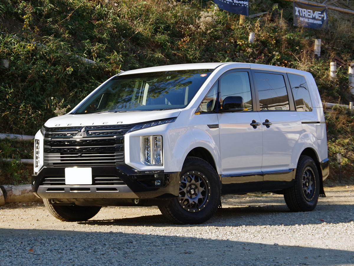 デリカD:5冬支度　XJ04MGBにアイスガードSUV