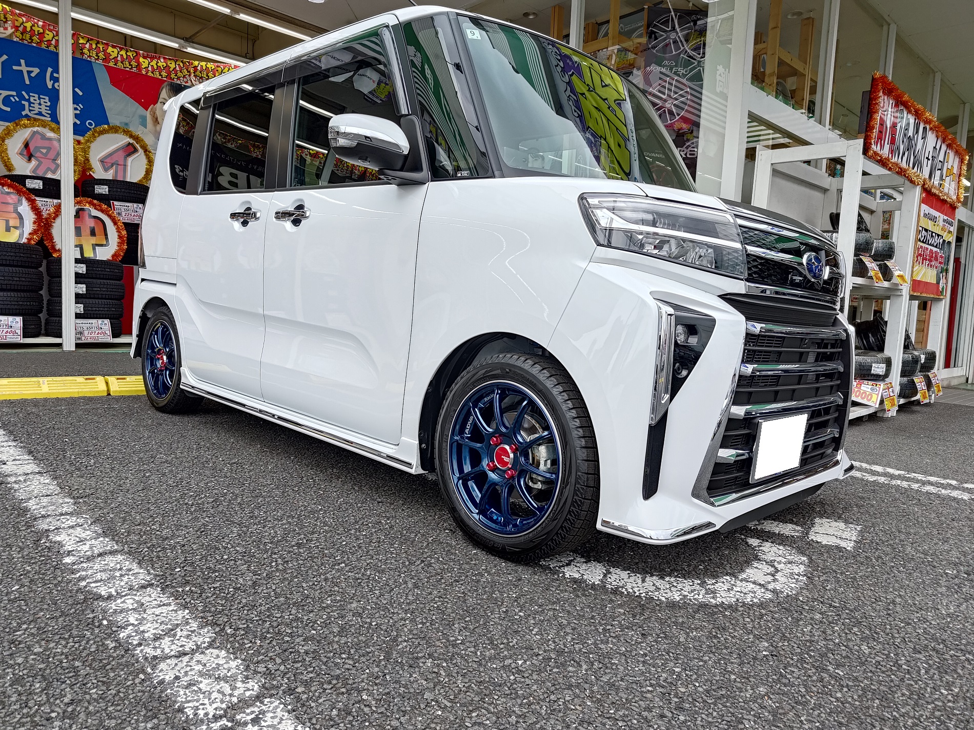 シフォン冬タイヤ用にRZⅡ！