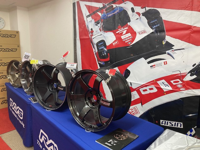RAYS&MID様　アルミホイール新製品展示商談会に行ってまいりました！　Vol.1