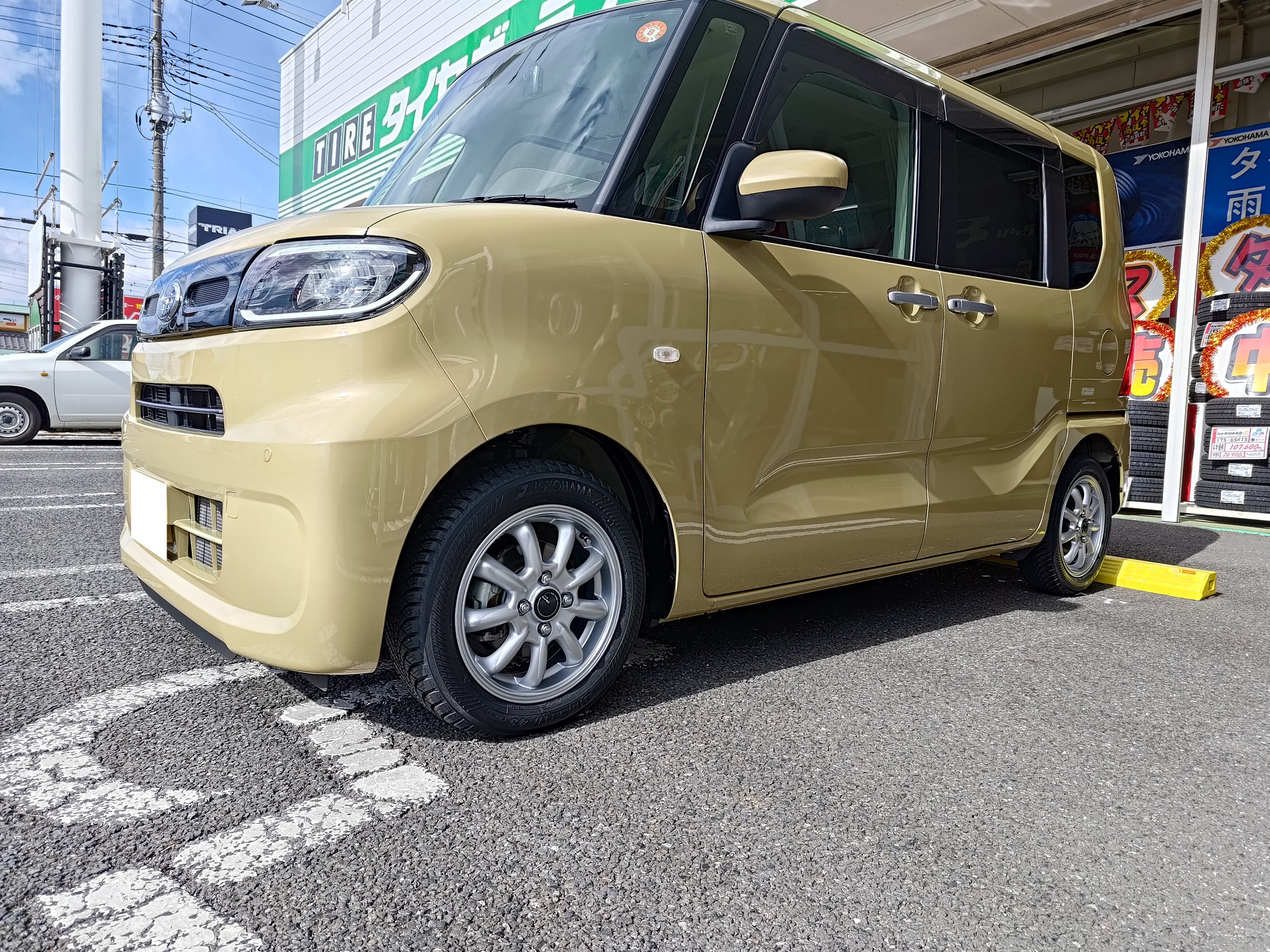 シフォンへホイールセットお取り付け！