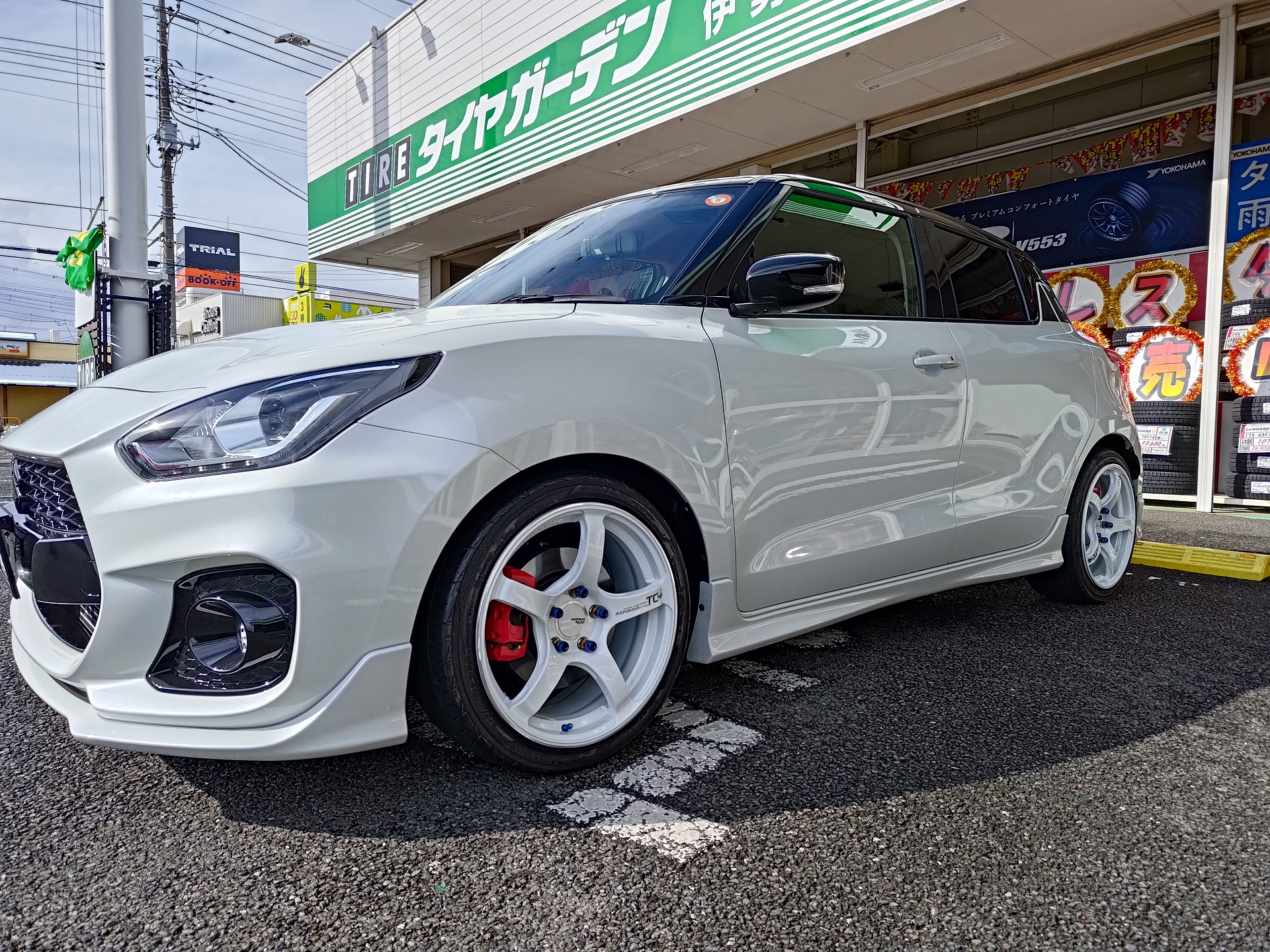 スイフトスポーツへTC-4お取り付け！