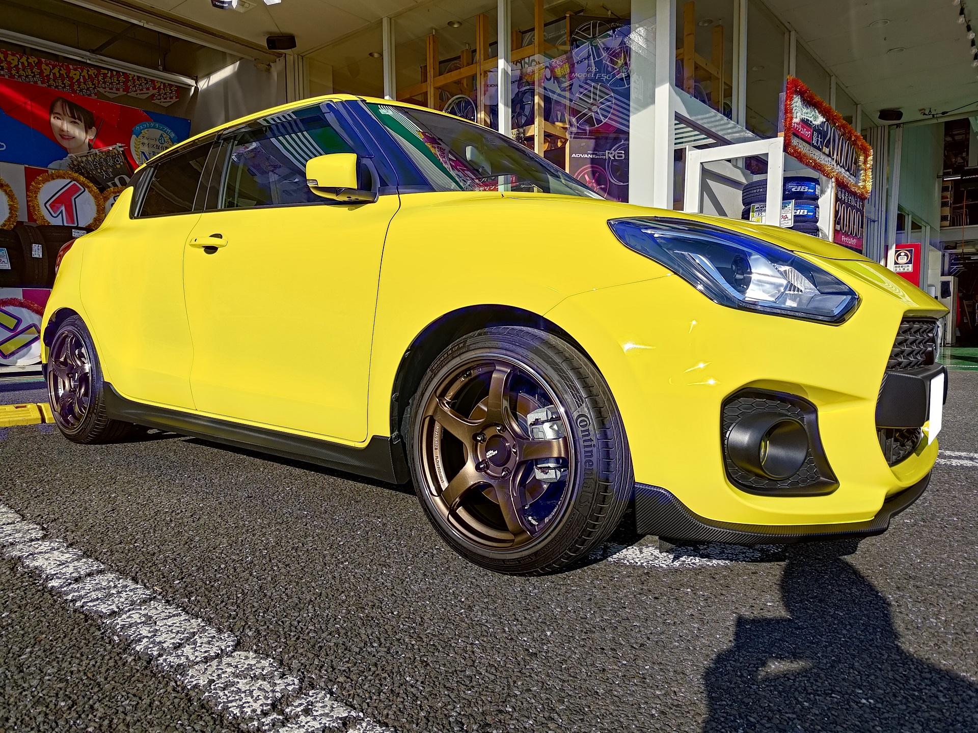 スイフトスポーツへTC-4!