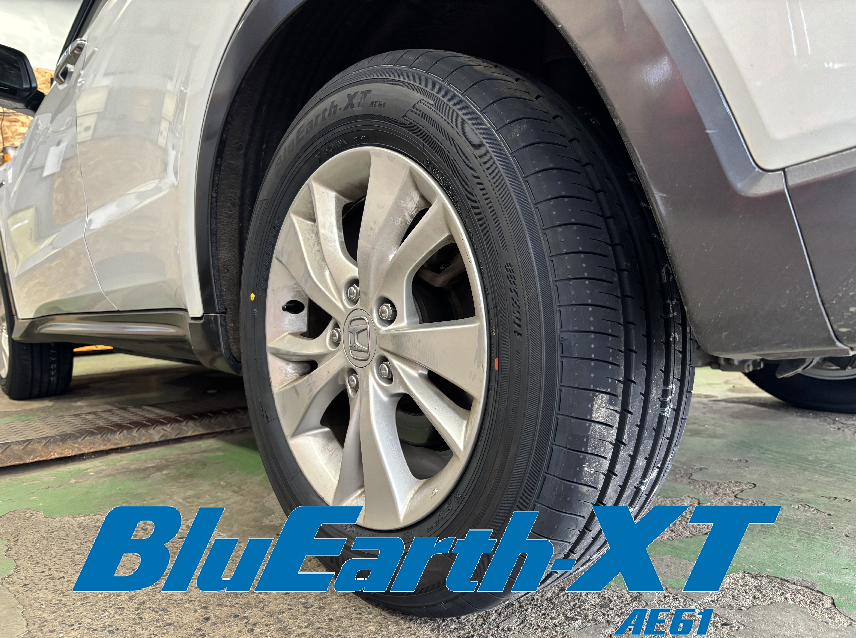 ヴェゼル&times;BluEarth AE61