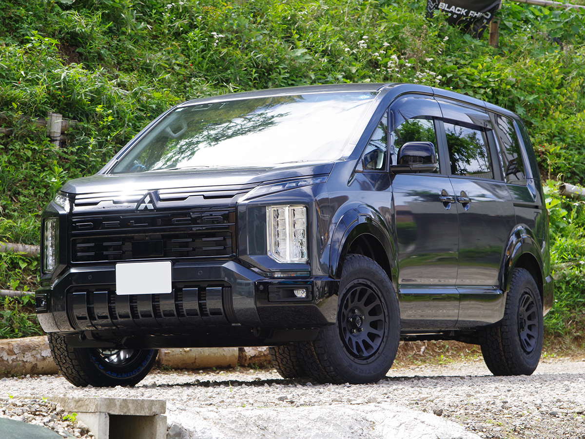 新型デリカD5にデルタフォースオーバル　TDIのサブコンも装着