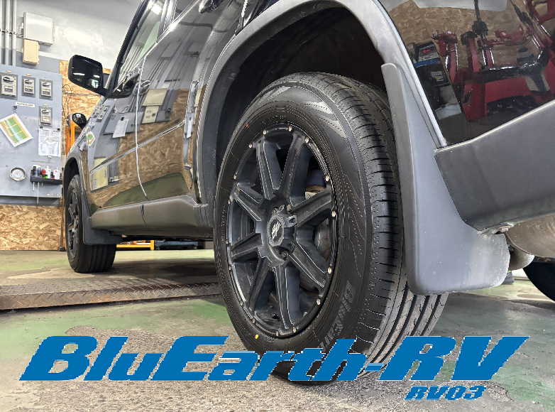 エクストレイル&times;BluEarth RV03
