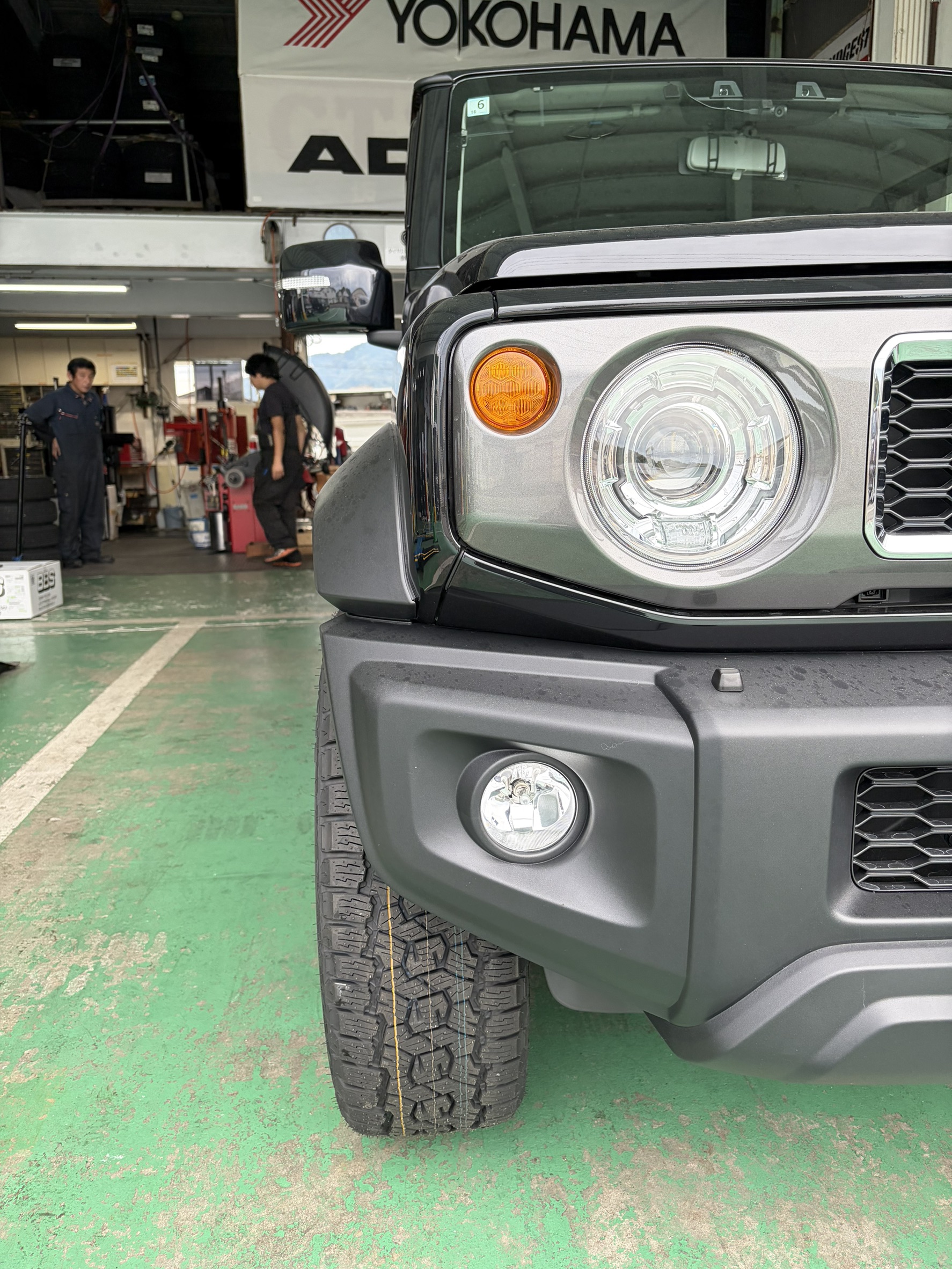 JIMNY NOMADE のホイールサイズについて。
