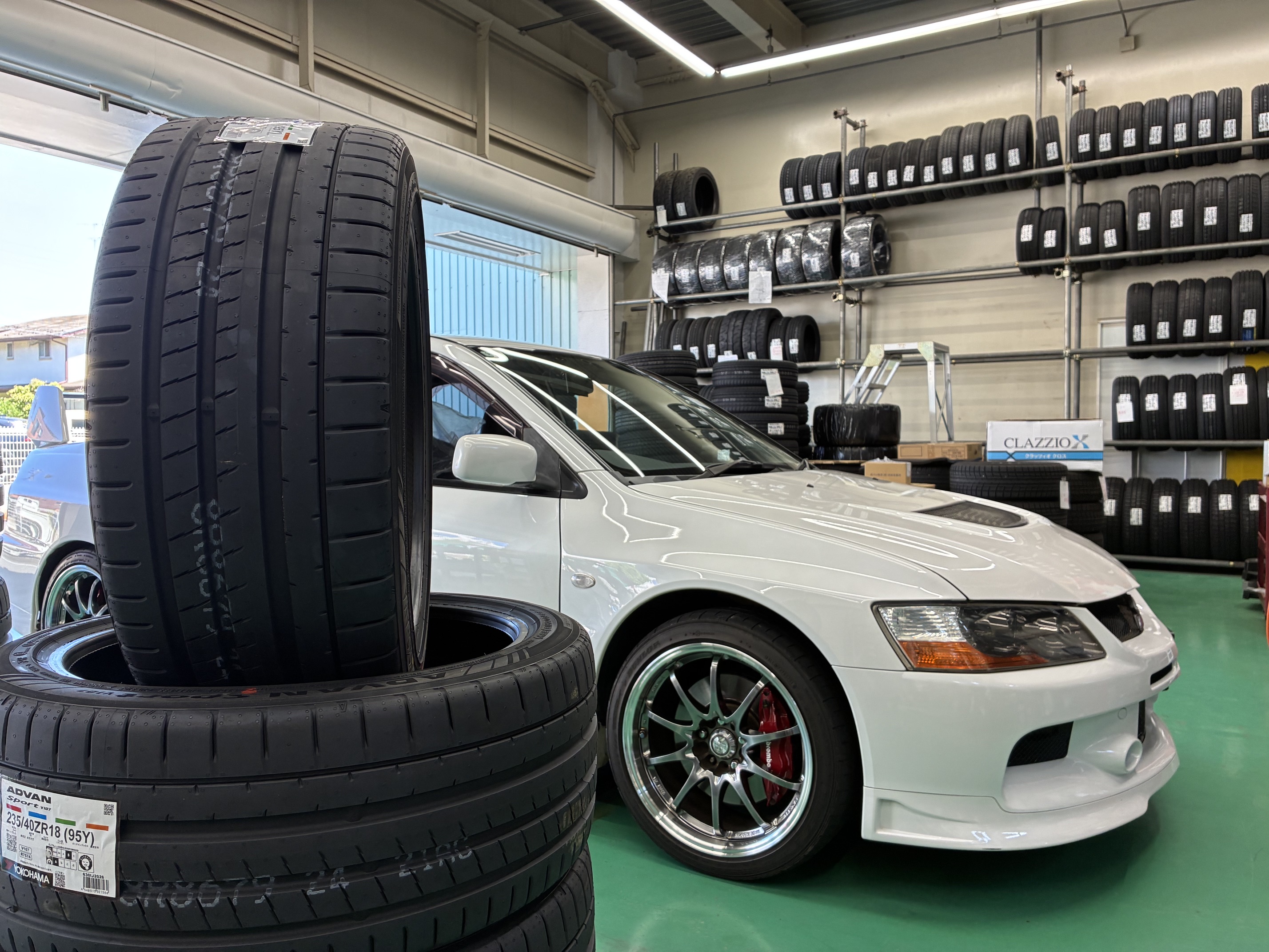 ランエボ＆シビック　ADVAN Sport