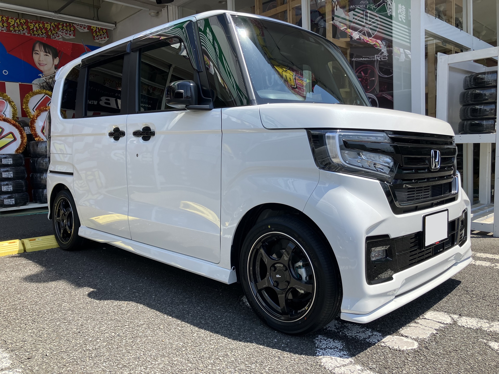 N-BOXへADVAN dB V553お取り付け