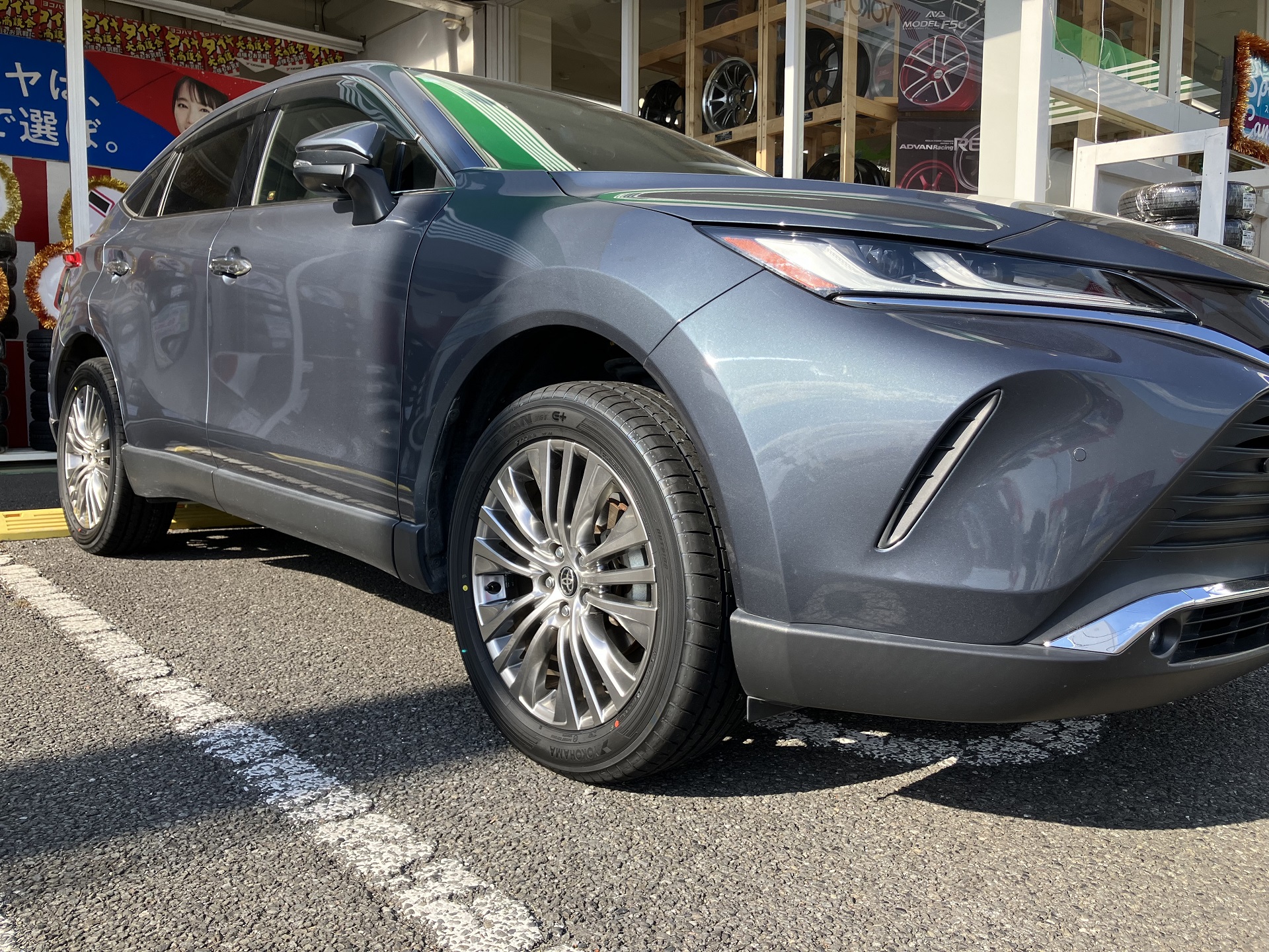 ハリアーへADVAN V61