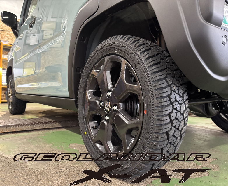 ハスラー&times;GEOLANDAR X-AT