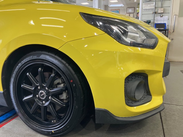 スイフトにADVAN　NEOVAを装着