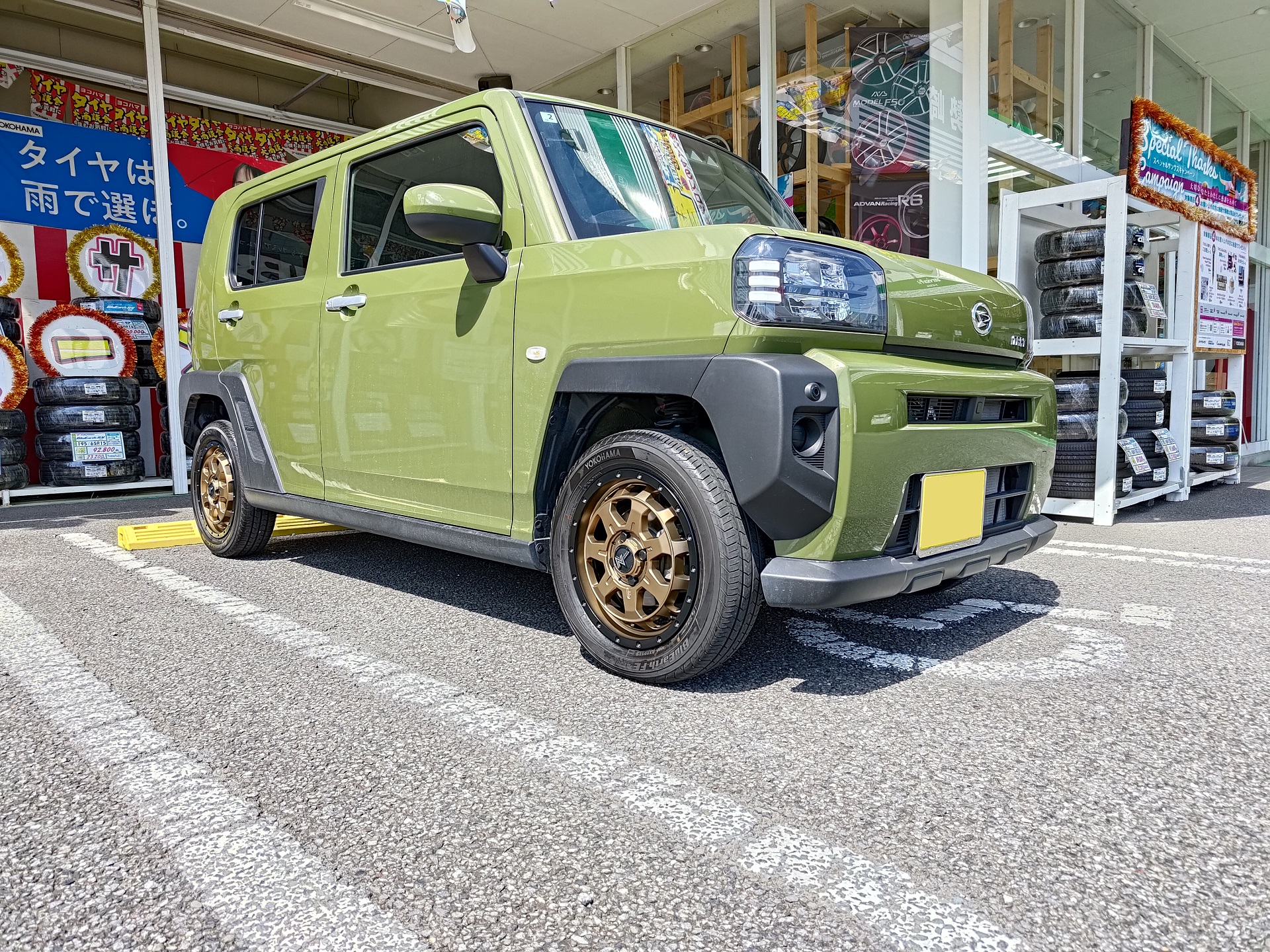 タフトへナイトロパワーM7取付