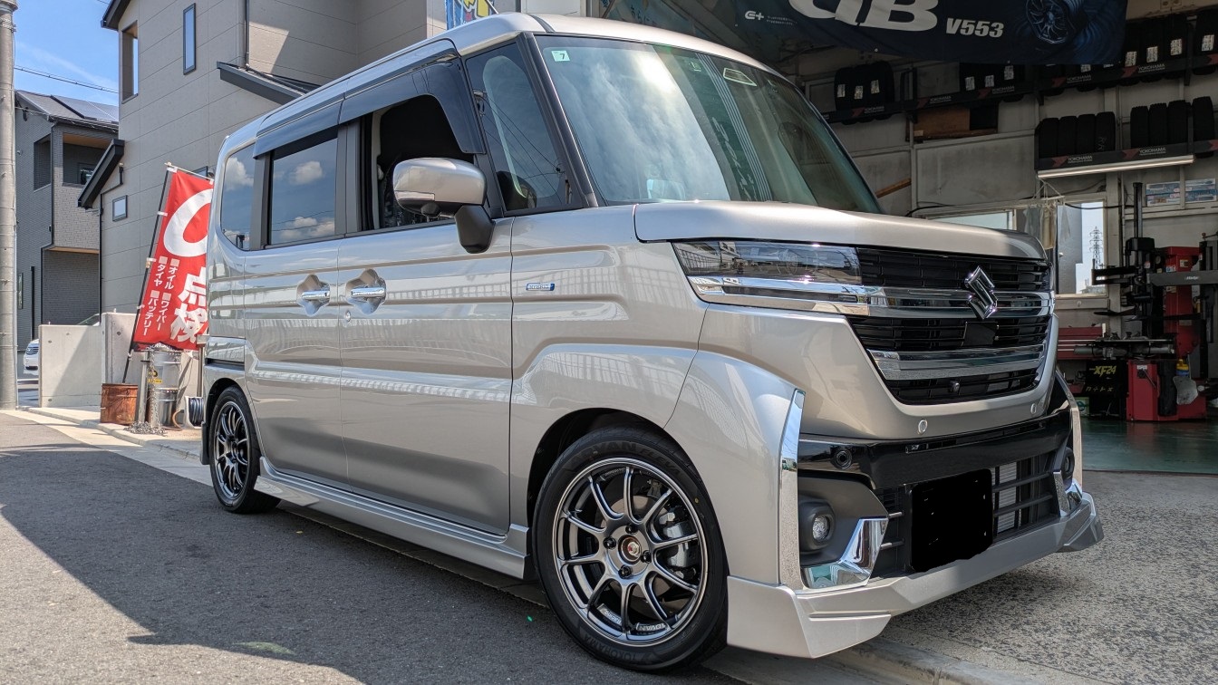 スペーシアにRZⅡ取付！