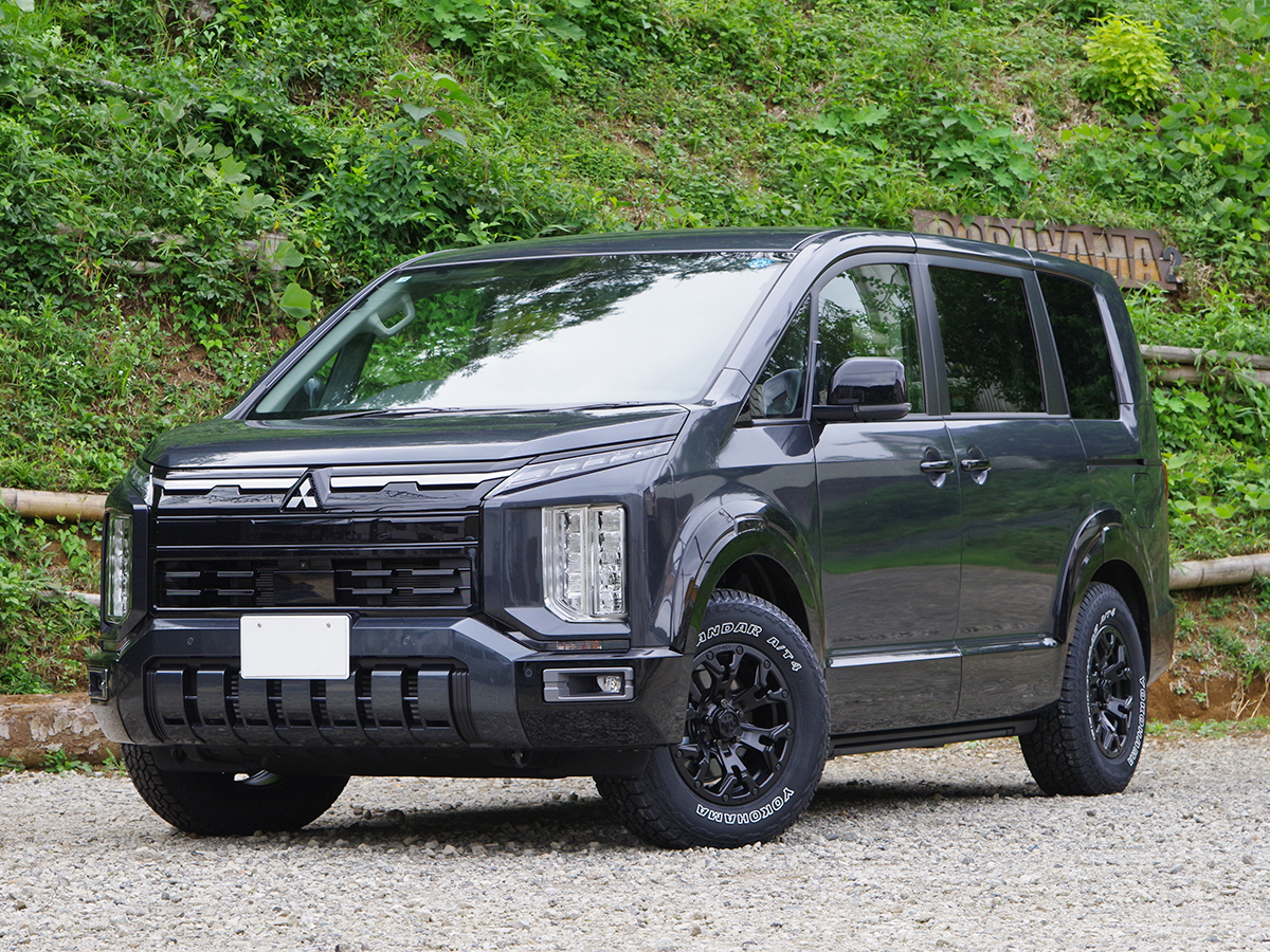 デリカD5にMGゴーレム　ジオランダーA/T4で装着