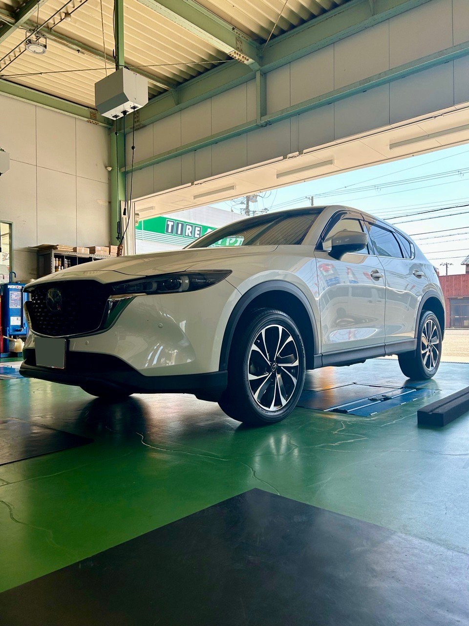CX-5にV61を装着