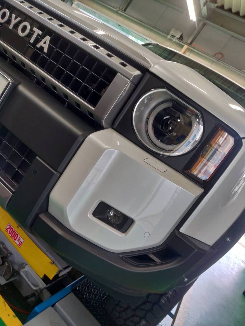 トヨタ「 ランクル 250 」ホイールセット取り付け