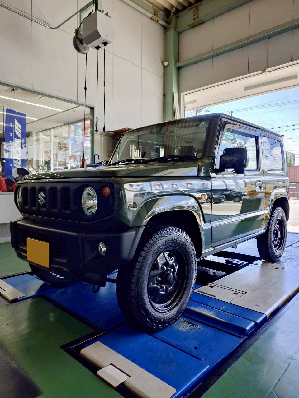 ジムニーにA/T4を装着