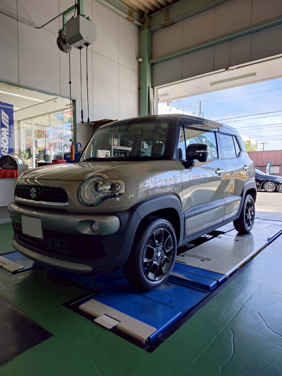 クロスビーにRV03を装着