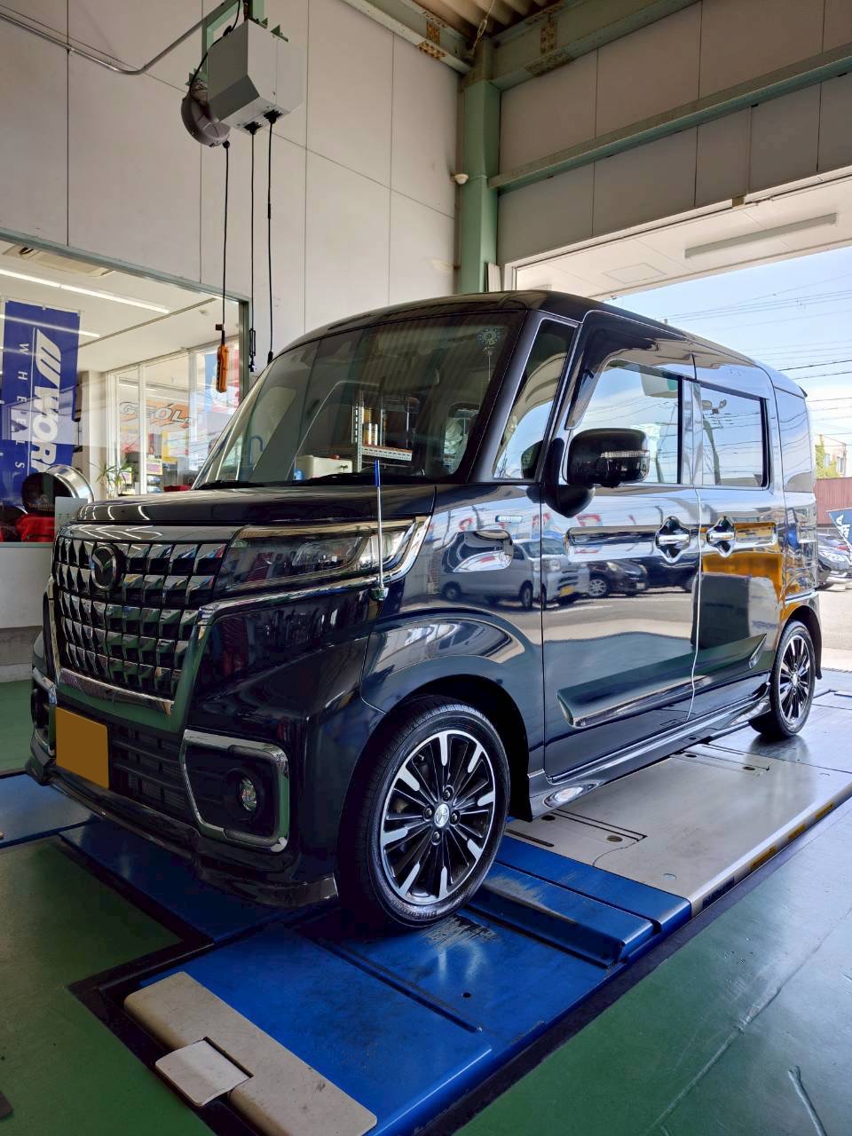 スペーシアにRV03CKを装着