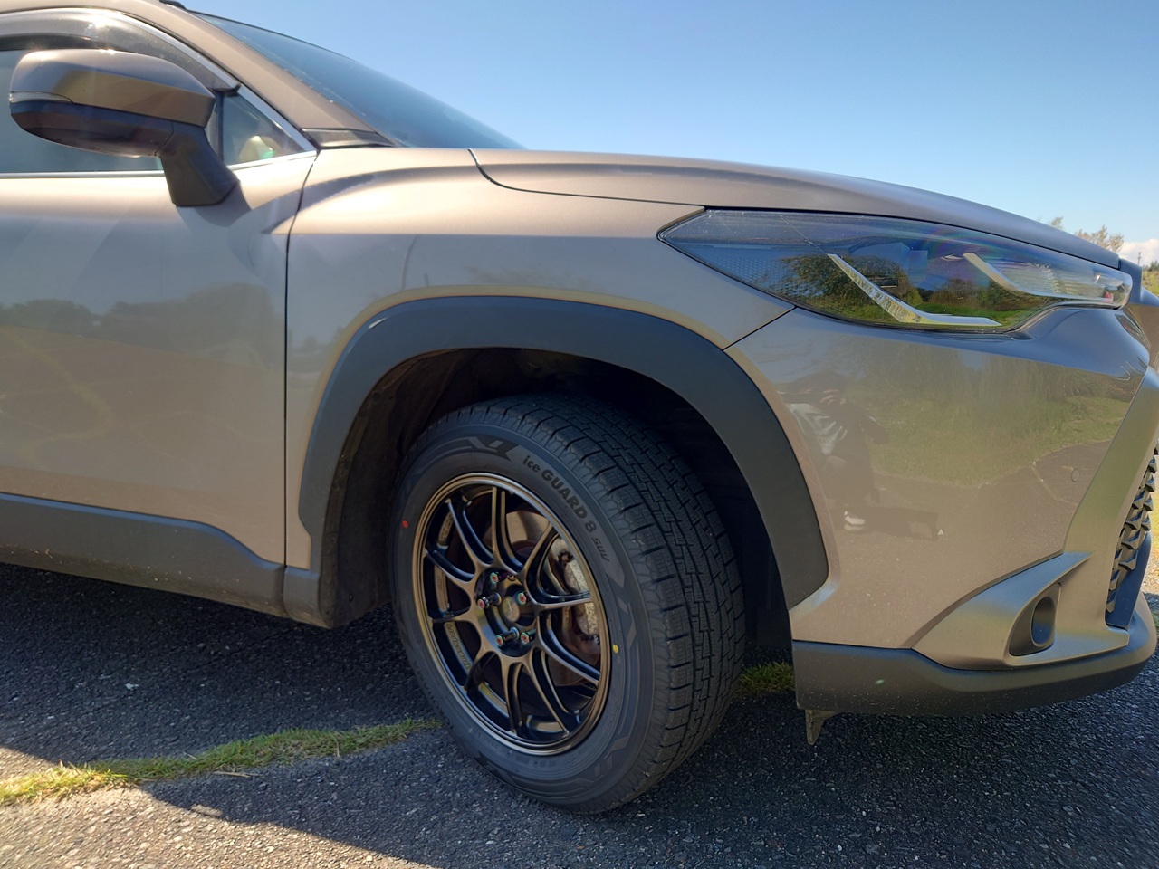 店長、タイヤ交換しました！アイスガード８SUV！！