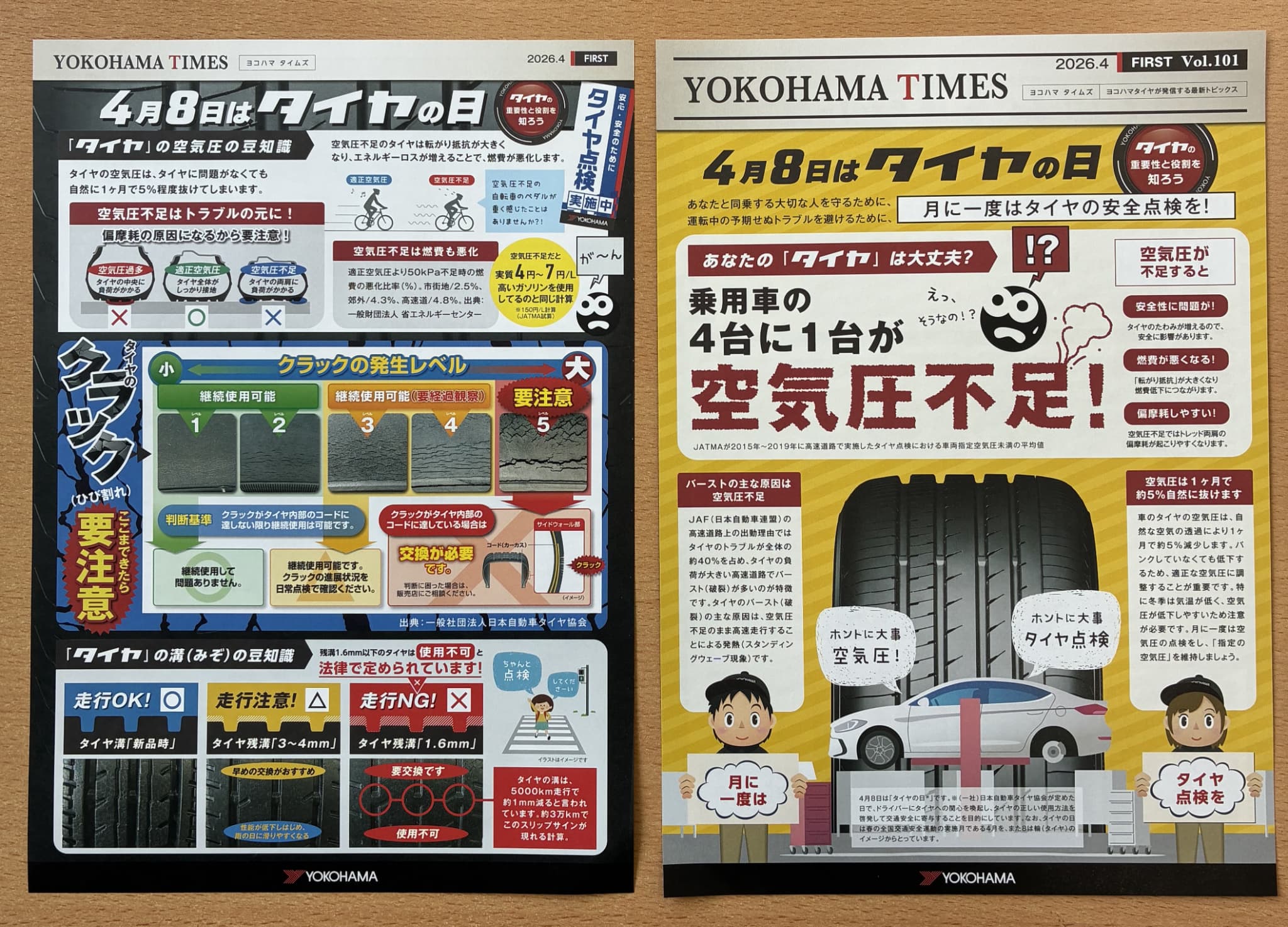 4/8はタイヤの日