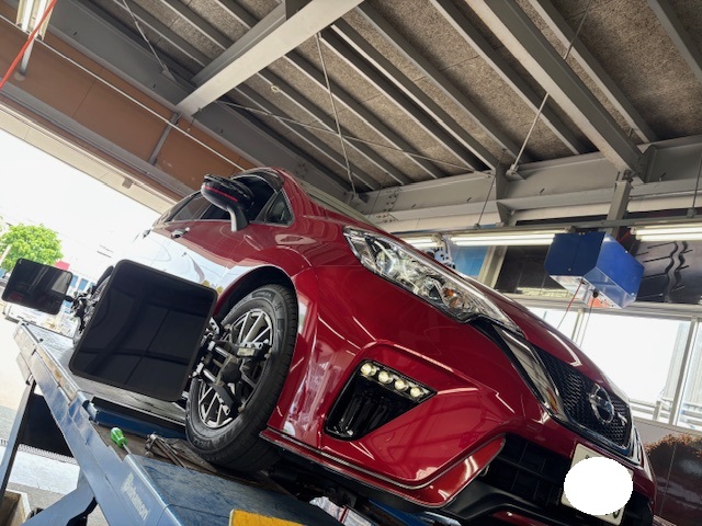 ノートNISMO　S　6MT　四輪トータルアライメント！！