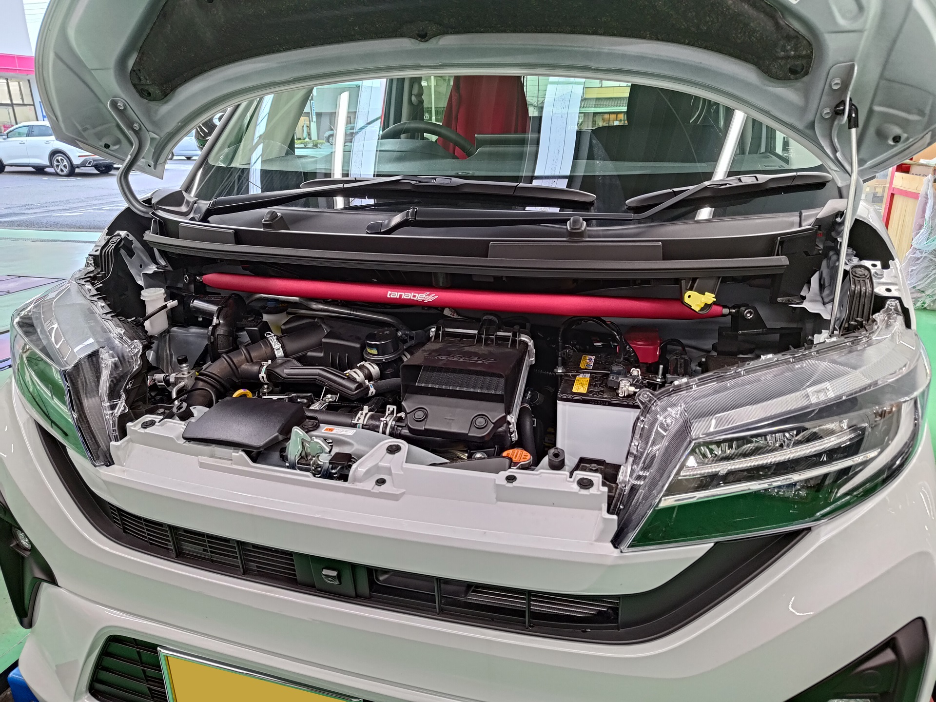 LA850Fステラへタナベ補強パーツお取り付け
