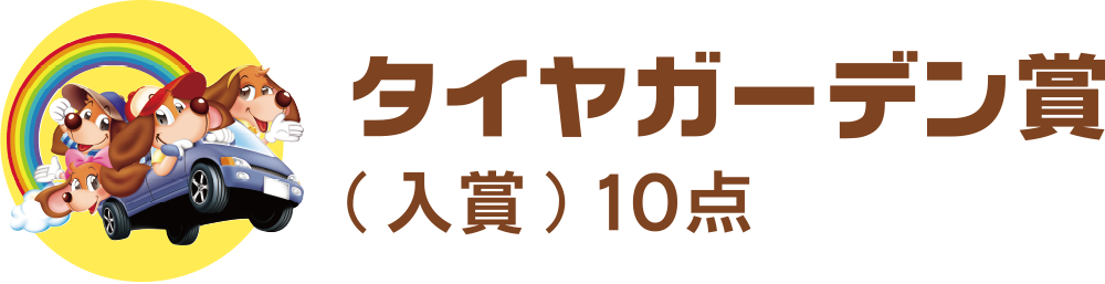 タイヤガーデン賞 (入賞) 10点