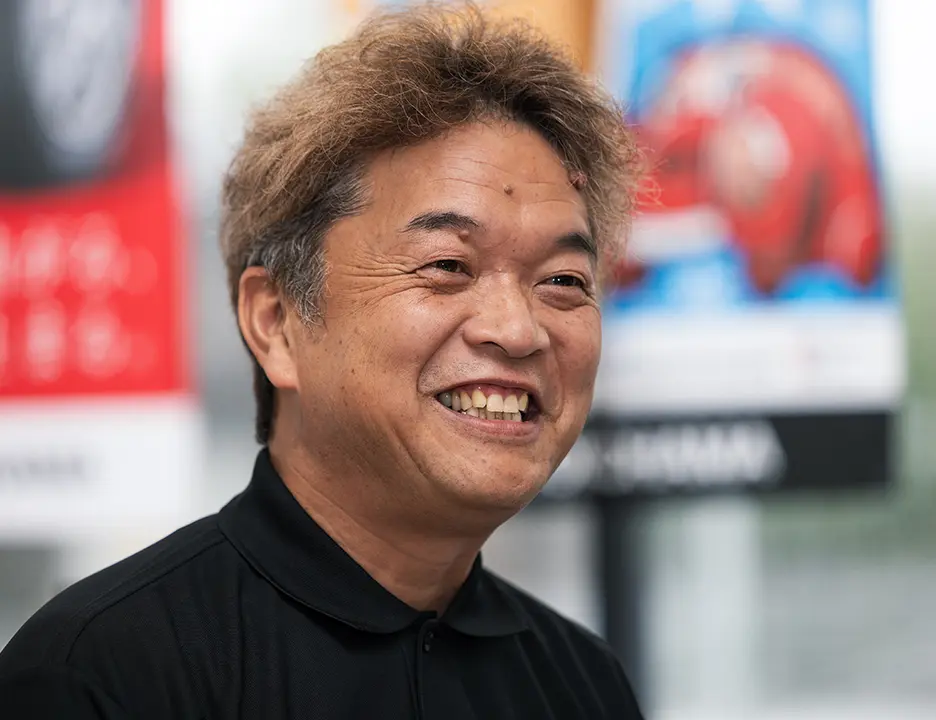 「タイヤガーデン福井下馬」こうじさん／店長